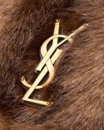 YSL Niki Large in Shearling - Image 6
